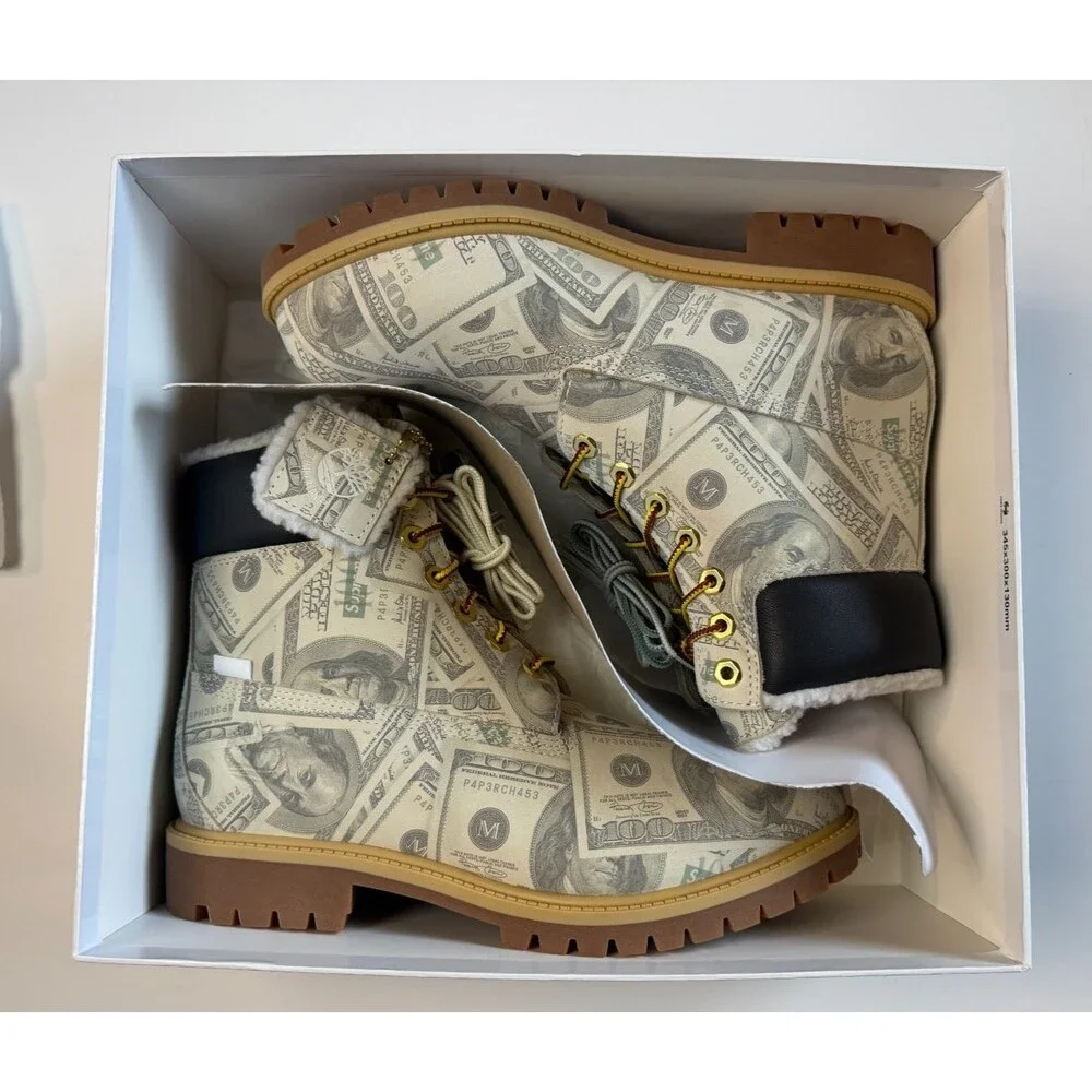 Supreme MM6 Maison Margiela Timberland $100 Bills 6